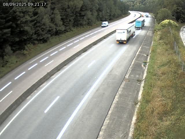 Caméra autoroute France - N57, Côte de la Calotine direction Nancy