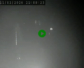 Webcam routière sur la N122 au niveau du Tunnel du Lioran. Vue de l'entrée côté Aurillac.