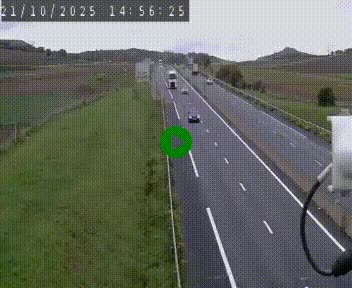 Caméra autoroute A75 à hauteur de Le Crest, en direction de Montpellier
