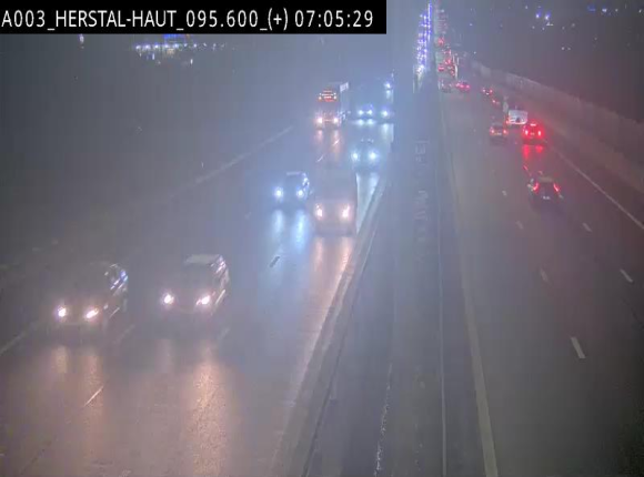 Webcam autoroute Belgique - Herstal - E40 direction Aix-la-Chapelle - BK 97