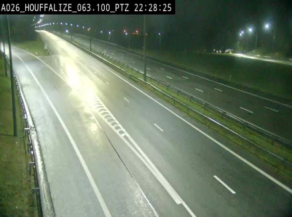 Caméra autoroute Belgique - Houffalize, E25 direction Liège