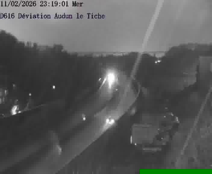 Webcams sur la D616, sur le contournement d'Audun-le-Tiche menant à Belval (Luxembourg)