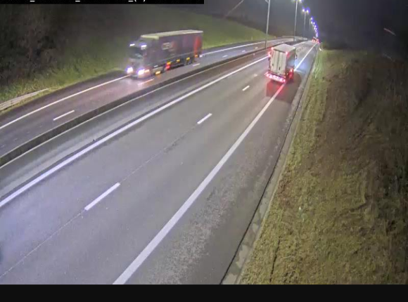 Webcam autoroute E411 à hauteur de Léglise, en direction de Luxembourg