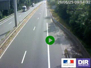 Webcam sur la nationale N90 à Gilly-sur-Isère, en direction et à proximité d'Albertville