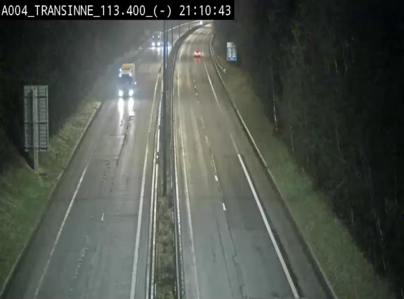 Caméra trafic E411 (A4) - Transinne direction Namur - BK 113.425