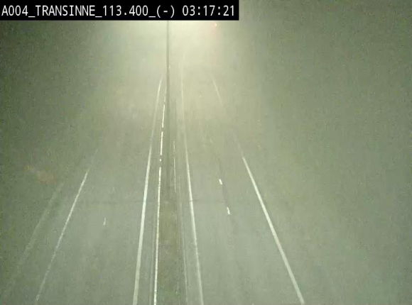 Caméra trafic E411 (A4) - Transinne direction Namur - BK 113.425