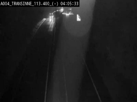 Caméra trafic E411 (A4) - Transinne direction Namur - BK 113.425