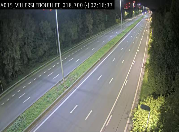 Webcam autoroute Belgique - Villers-le-Bouillet - E42 direction Liège - BK 18.7