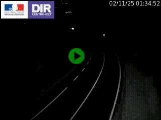 Caméra trafic sur la N90 à Bourg-Saint-Maurice, en provenance d'Aoste et en direction d'Albertville