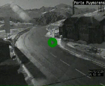 Webcam Col du Puymorens sur N320, en direction de Pas de la Casa (Andorre)