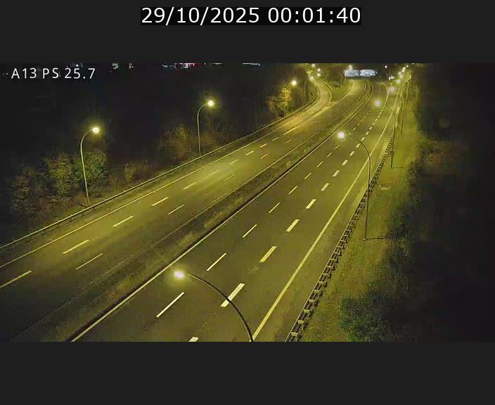 Traffic live webcam Luxembourg Frisange - A13 direction Allemagne - BK 26