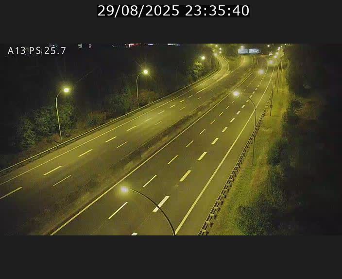 Traffic live webcam Luxembourg Frisange - A13 direction Allemagne - BK 26