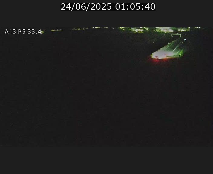 Webcam trafic sur A13 à hauteur de Mondorf-les-Bains en direction d'Altwies