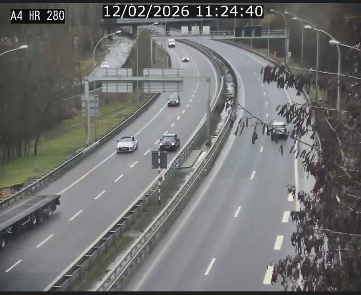 Webcam traffic A4 Luxembourg - BK 0.2 - P+R Bouillon (direction Luxembourg)