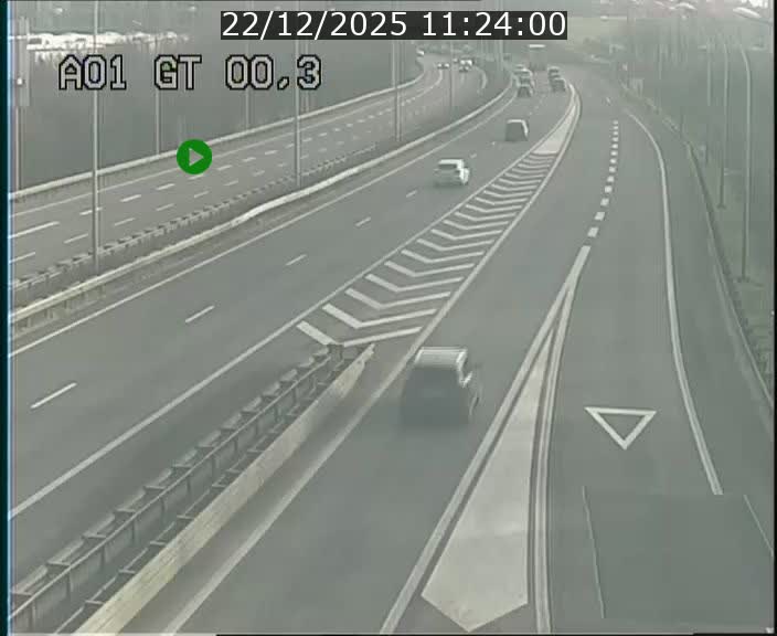 Traffic live webcam Luxembourg Croix de Gasperich - A1 direction Kirchberg - BK 0.3