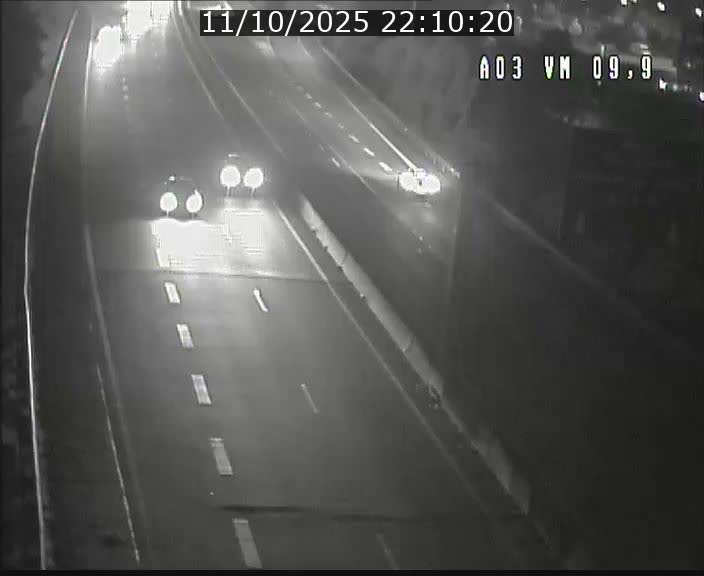 Webcam Autoroute à la Croix de Bettembourg - A3 - BK 9.9 - direction France