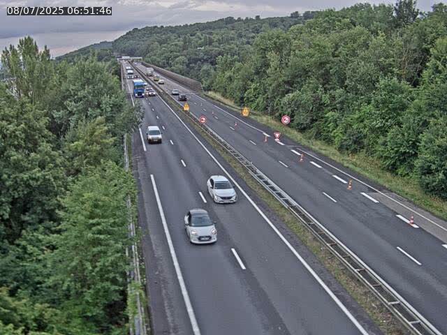 Caméra autoroute France - A30, Hayange direction Metz