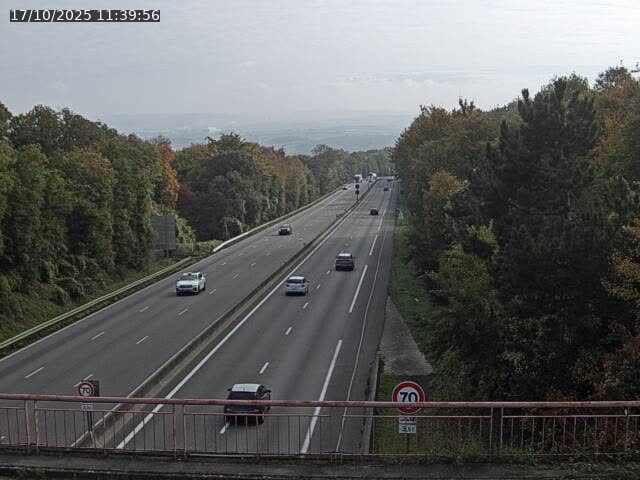 Caméra autoroute France - A33, Houdemont direction Lunéville