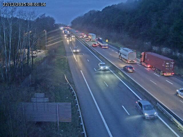 Caméra autoroute France - A31, Maxéville direction Paris