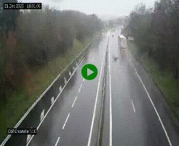 Webcam routière au début de la N10, au sud de Poitiers, proche de la jonction avec l'A10