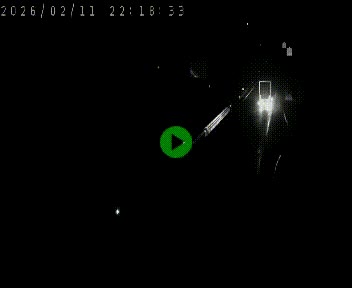 Caméra autoroutière France - A75, Coren, en direction de Montpellier