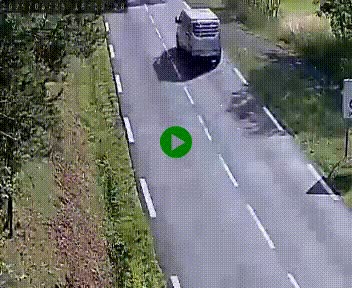 Caméra routière France - N102, au niveau du col de Montmirat à Saint-Etienne-du-Valdonnez à 1039 mètres d'altitude