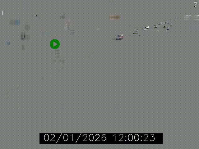 Webcam autoroute A16 à hauteur de Loon-Plage. Vue orientée vers Dunkerque et la Belgique.