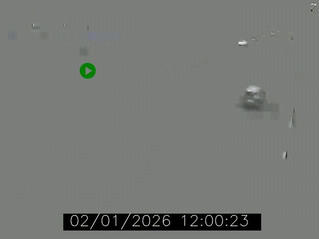 Webcam autoroute A16 à proximité de Dunkerque, à hauteur de la sortie Saint-Pol-sur-Mer. Vue orientée vers Calais