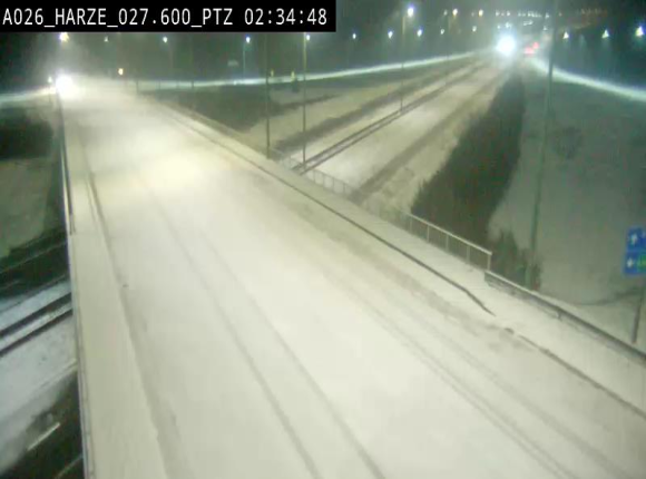 Caméra autoroute Belgique - Sougné-Remouchamps,E25 direction Luxembourg