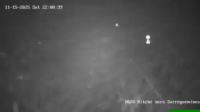 Webcam sur la D620, sur le contournement de Bitche. Vue orientée vers Sarreguemines