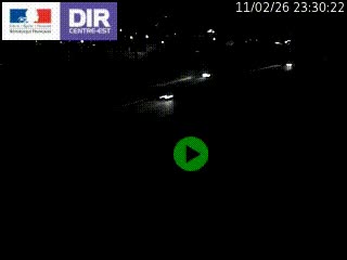 Webcam sur la Nationale 201 à hauteur de la sortie Chambéry-Nord, avant à la jonction entre l'A41 et l'A43, en direction de Lyon