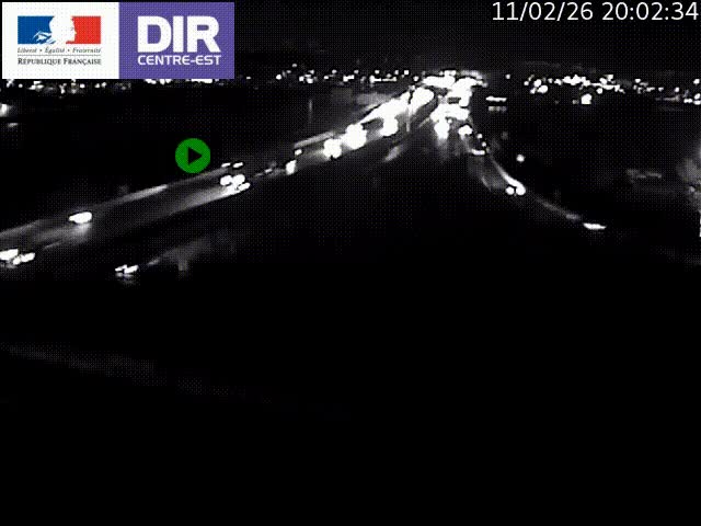 Webcam autoroute sur A450 à Pierre-Bénite en direction de Lyon et de l'autoroute A7