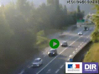 Webcam info trafic à proximité de Vizille sur la N85, au niveau du point de vue du Saut du Moine à Champagnier