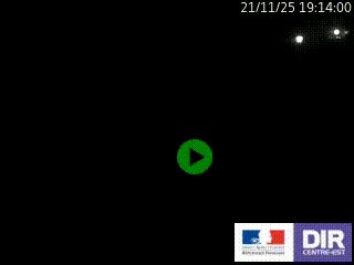 Webcam autoroute sur l'A77 à hauteur de Pouilly-sur-Loire en direction de Nevers