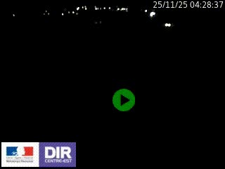 Webcam routière sur la RN6 à Auxerre, à hauteur de la sortie Monéteau, en direction de l'A6 (Gurgy)