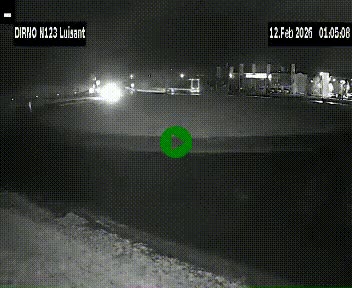 Webcam en périphérie de Chartres sur la N123, à hauteur de Luisant. Vue orientée vers Chartres