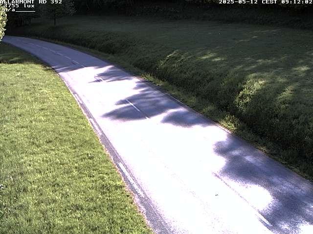 Webcam à Allarmont dans les Vosges, sur la RD392