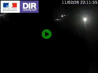 Caméra sur la Nationale 90 (N90) à La Léchère, en direction et à proximité d'Albertville