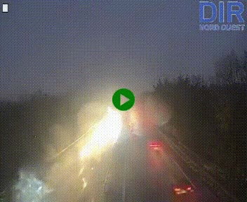 Webcam sur le périphérique de Caen (N814) à l'est de la ville, à Mondeville hauteur de la sortie 2, Presqu'île-Rives de l'Orne, au bout de l'autoroute A13