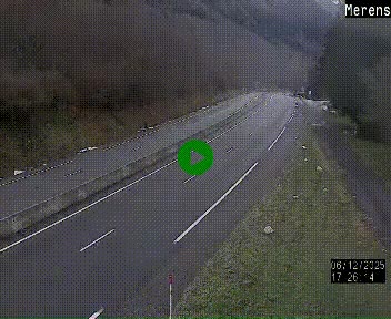 Webcam Ax-les-Thermes sur N20, en direction d'Andorre