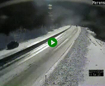 Webcam dans les Pyrénées à hauteur de Mérens-les-Vals sur N320, en direction de Pas de la Casa (Andorre)