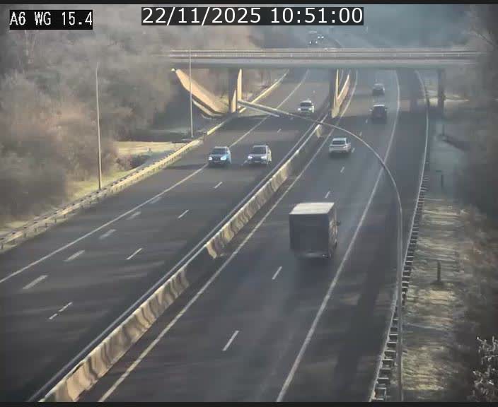 Traffic live webcam Luxembourg Capellen - A6 - BK 15.4 - direction Luxembourg/France/Allemagne