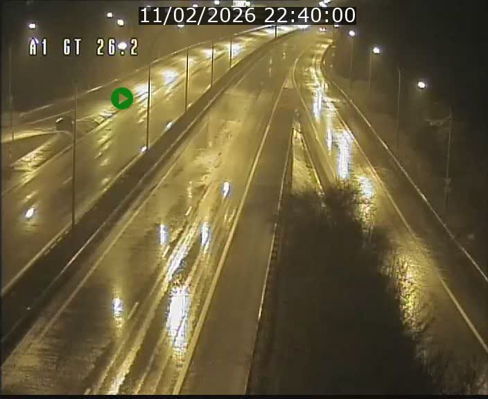 Traffic live webcam Luxembourg Grevenmacher - A1 direction Allemagne - BK 26.2