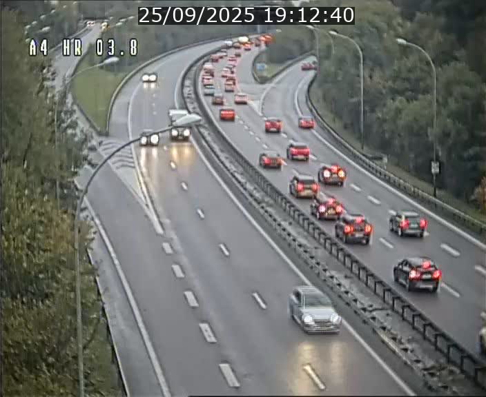 Webcam traffic A4 Luxembourg - BK 3.8 - Leudelange (direction Esch sur Alzette)