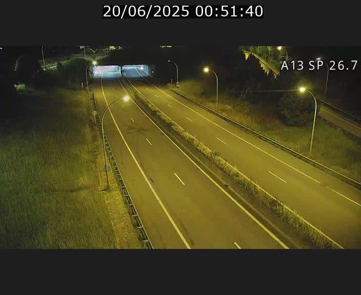 Traffic live webcam Luxembourg Frisange - A13 direction Luxembourg-ville - BK 26.7
