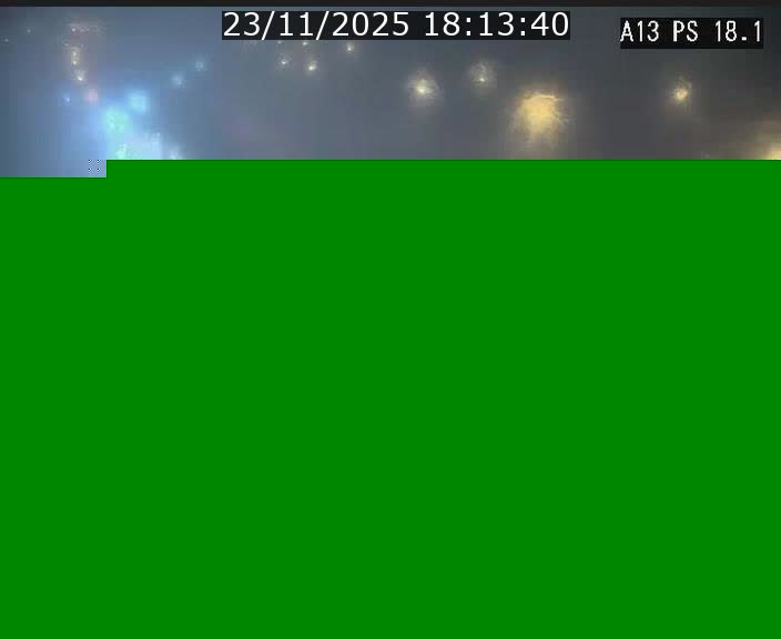 Traffic live webcam Luxembourg Dudelange - A13 direction Croix de Bettembourg - BK 18.1