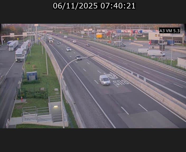Traffic live webcam Luxembourg Aire de Berchem - A3 - BK 5 - direction France