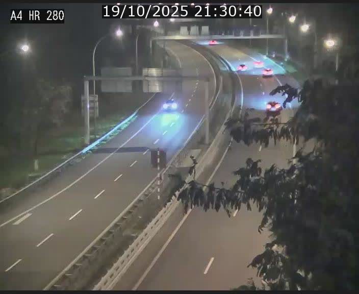 Webcam traffic A4 Luxembourg - BK 0.2 - P+R Bouillon (direction Luxembourg)