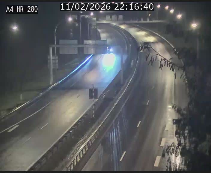 Webcam traffic A4 Luxembourg - BK 0.2 - P+R Bouillon (direction Luxembourg)