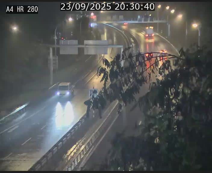 Webcam traffic A4 Luxembourg - BK 0.2 - P+R Bouillon (direction Luxembourg)